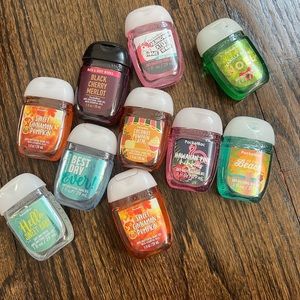 10 bath and body works hand sanitizers 1fl oz